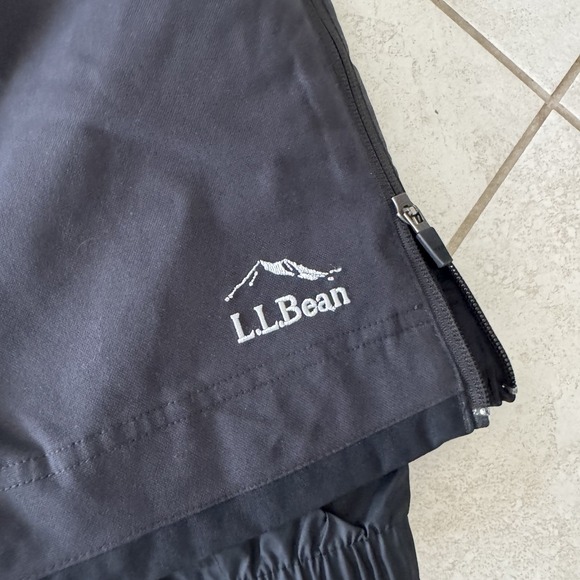 LL Bean Carrabassett Ski Pants Mens M Reg Black Insualted Snow Outdoor NWT - Picture 3 of 9